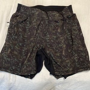 Mens Lululemon T.H.E. Shorts 7 inch with luxtreme liner medium rare
